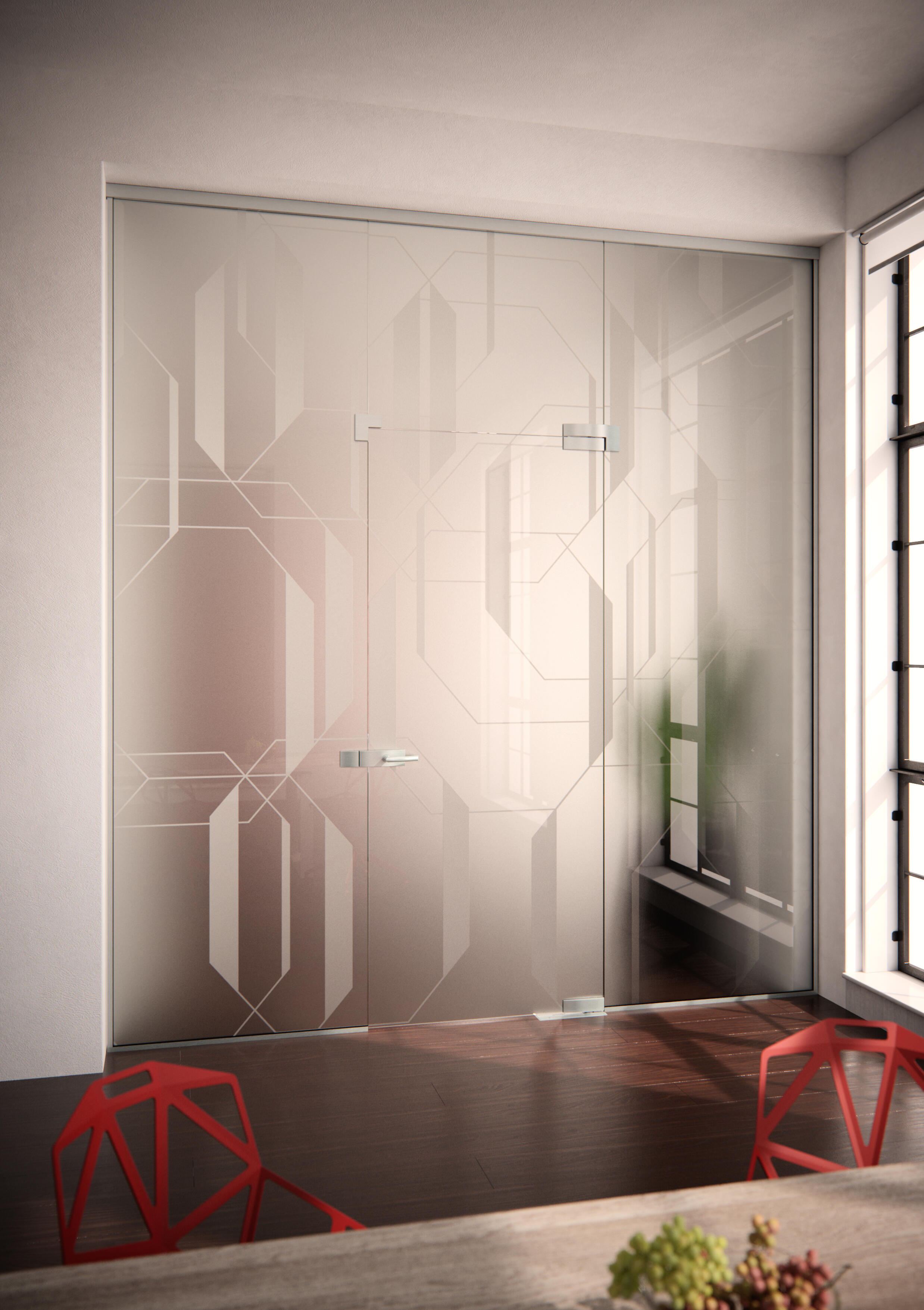 Sklenená stena Lambda