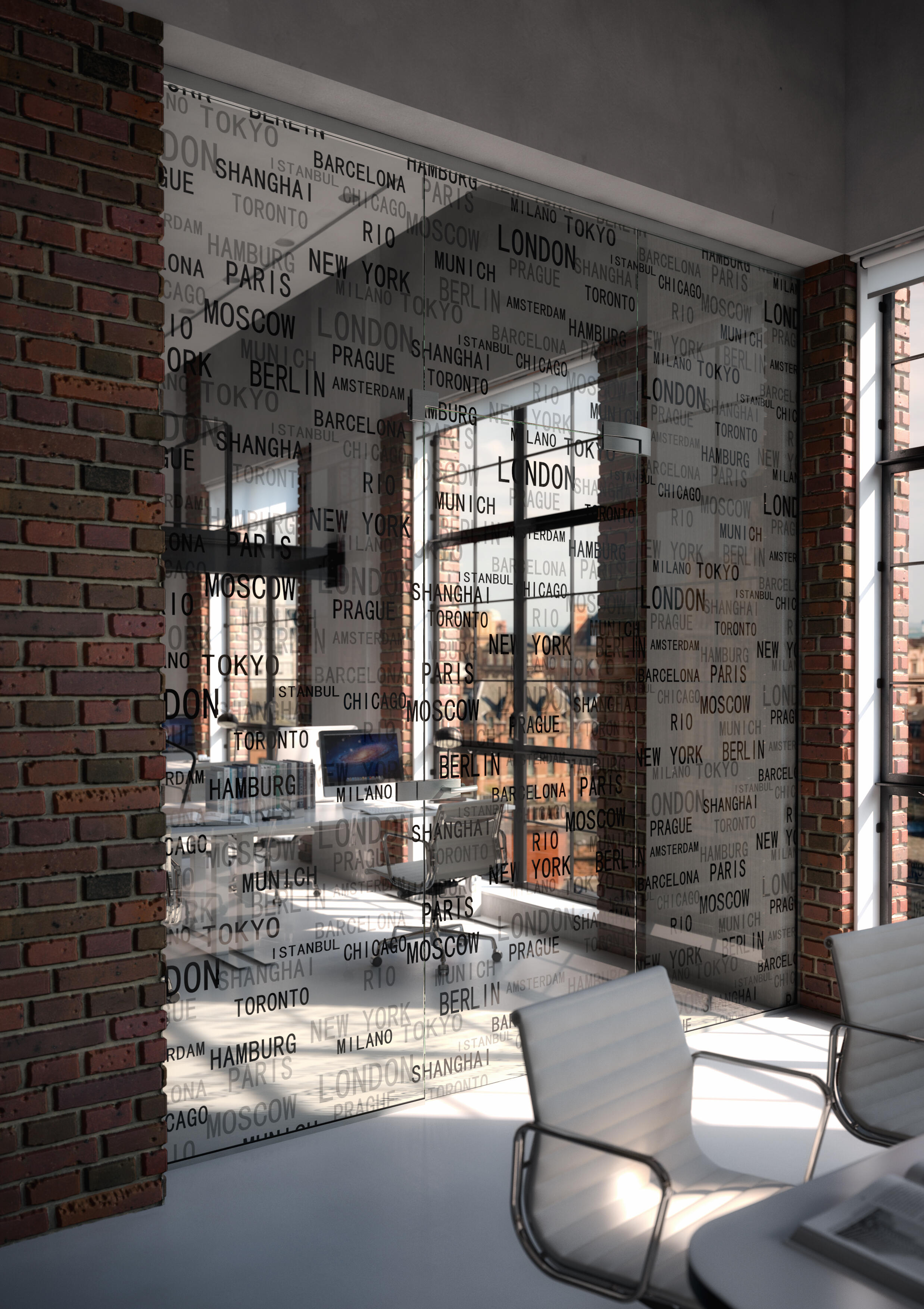 Sklenená stena Lambda